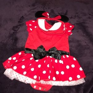 Minnie Mouse onesie